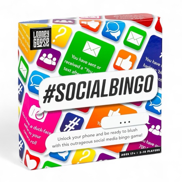 Professor Puzzle Other - Social Bingo Board Game - NWT